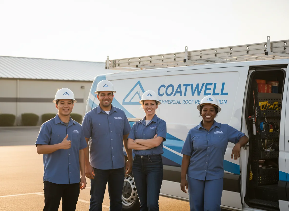 Commercial roof coating company in Teaberry, KY